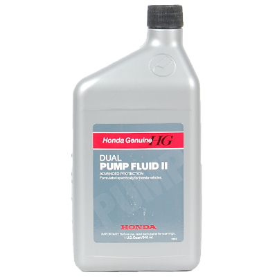 Honda dual pump fluid 2 part number #6