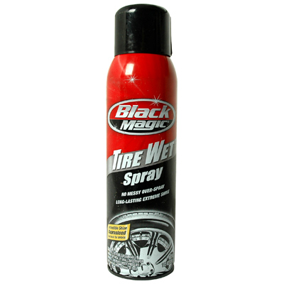 Black Magic Tire Wet Spray 